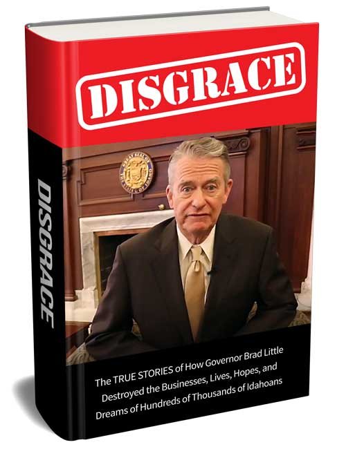 Disgrace Book Governor Brad Little