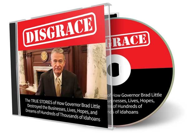 Brad Little is a Disgrace Audio CD