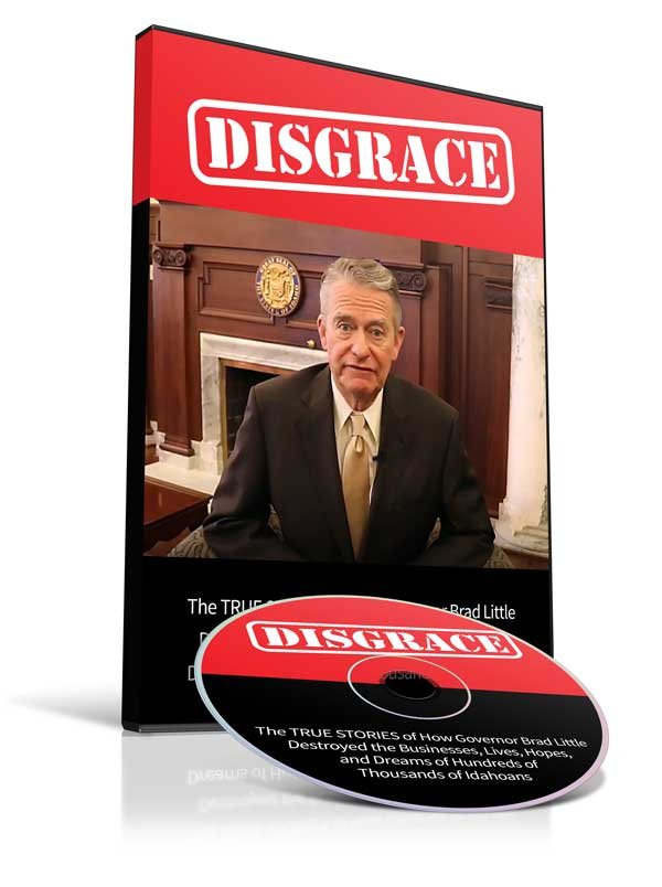 Brad Little is a Disgrace DVD